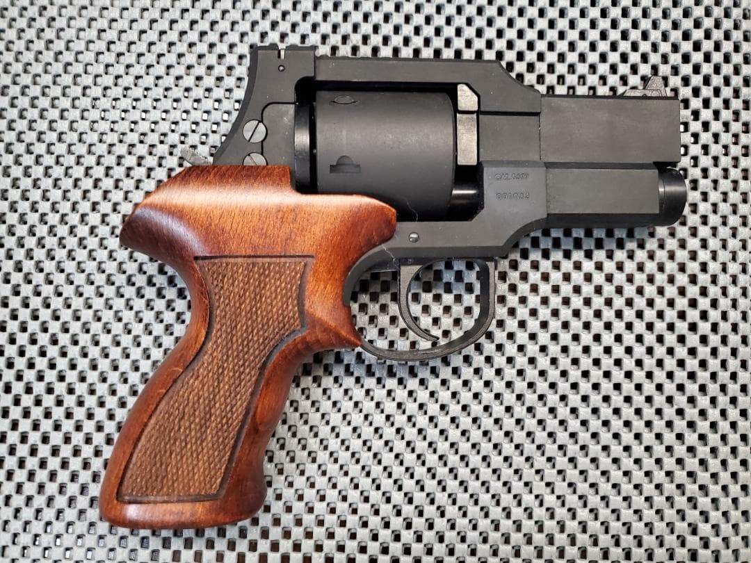 マルシン マテバ 3インチ ブラックヘビーウエイト 木製グリップ仕様