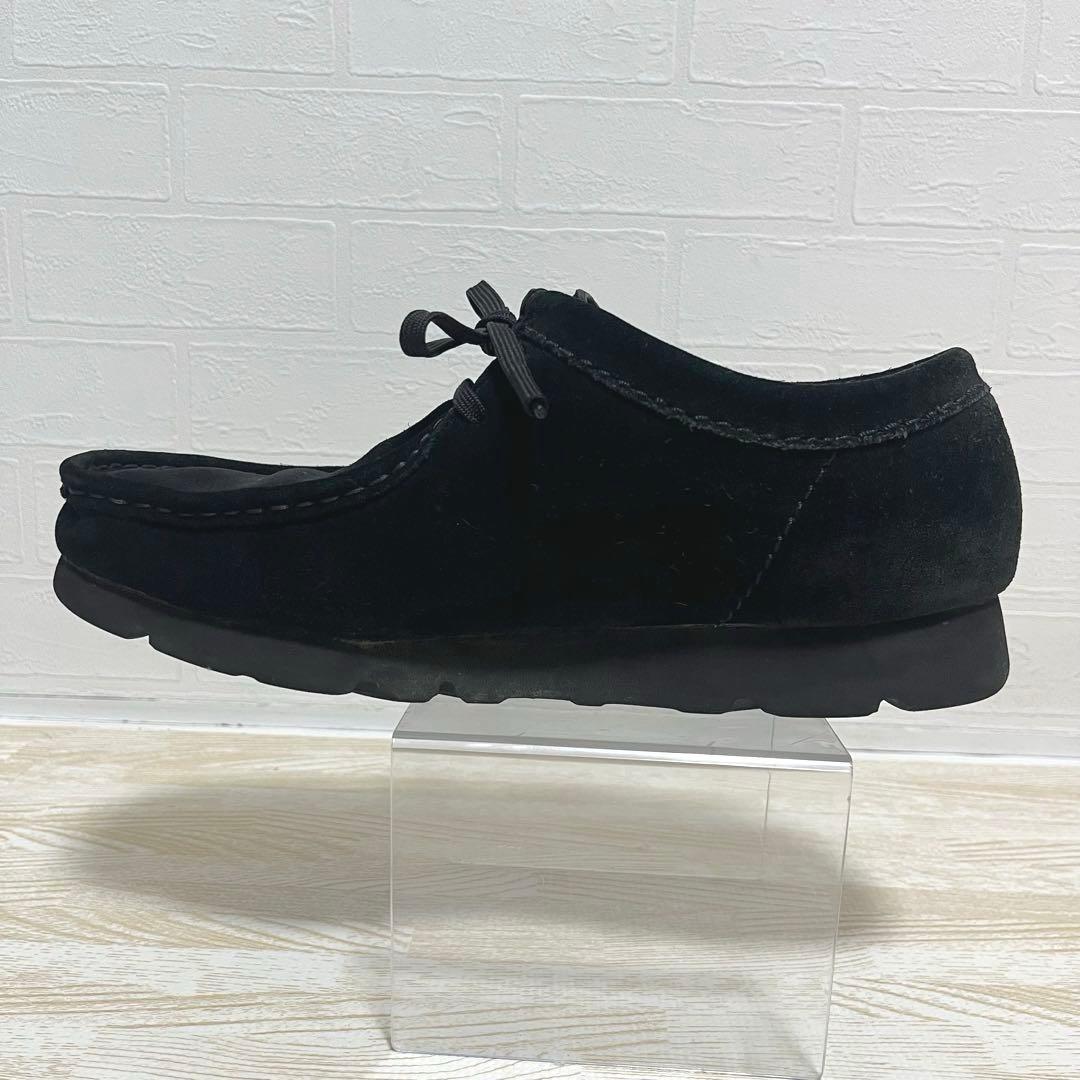クラークス Wallabee GTXワラビーゴアテックス 黒スエード25.5cm