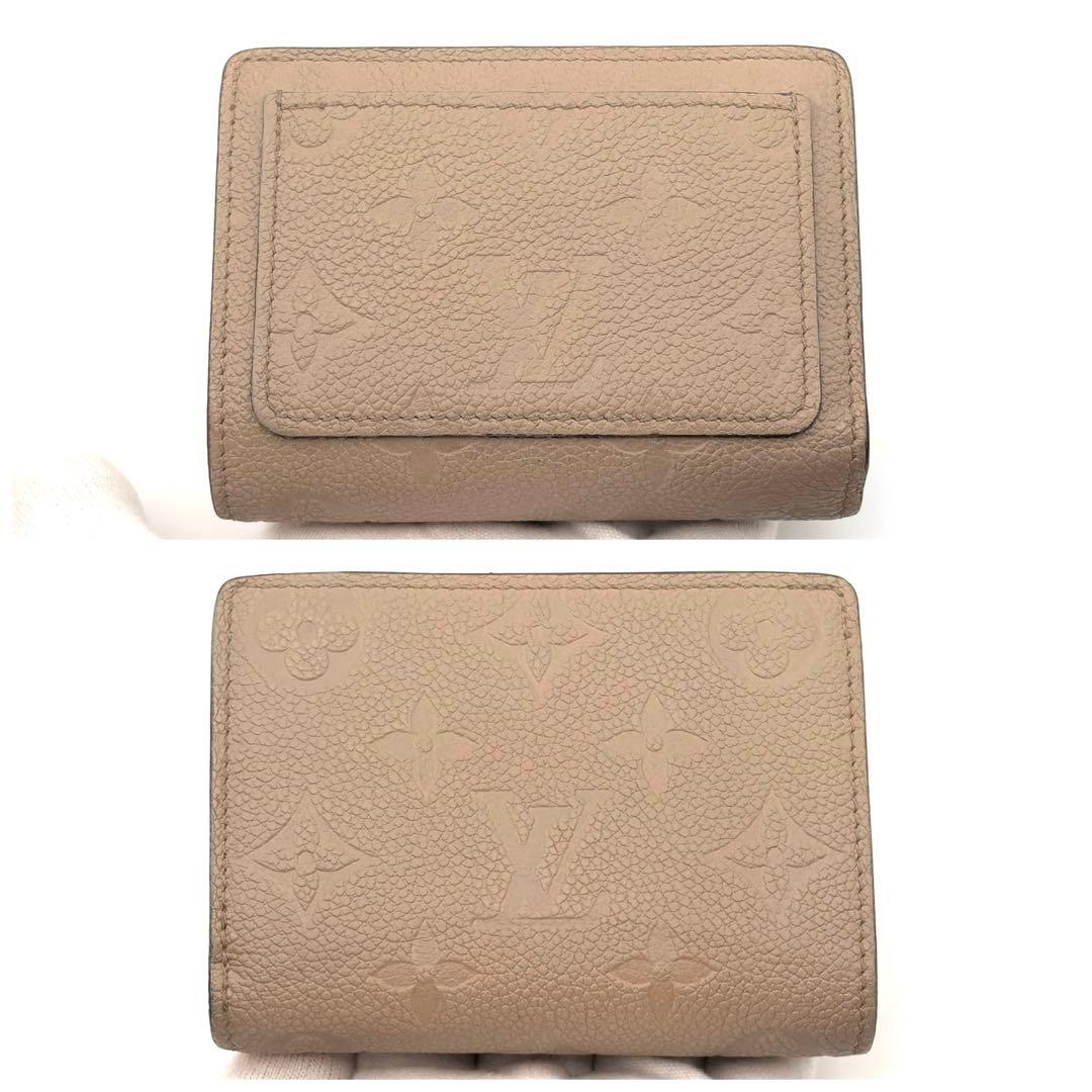 IC 美品】ルイヴィトン アンプラント クレア トゥルトレール 二つ折り