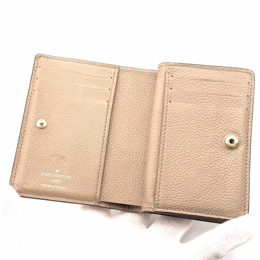 IC 美品】ルイヴィトン アンプラント クレア トゥルトレール 二つ折り