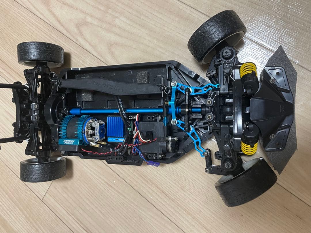 TT02 サーボ　アンプ　モーター　ボディ付き(最終値下げ)