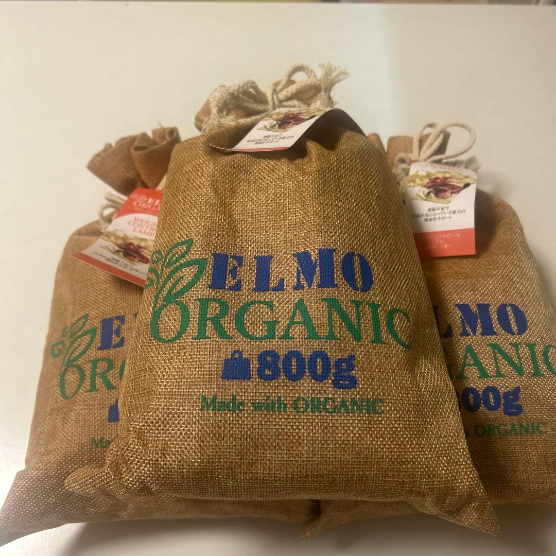 ELMO ドッグフード オーガニック ウェイトコントロール(ラム)800g