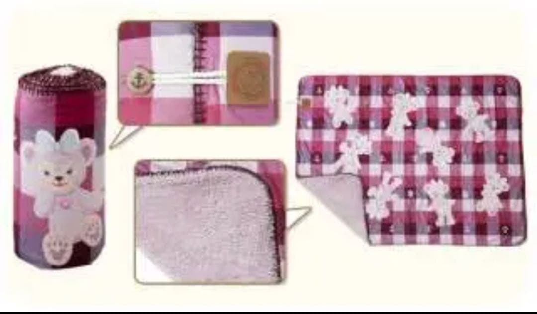 レア 限定 シェリーメイ ブランケット おくるみ ダッフィー 2014 毛布 レア 限定 シェリーメイ ブランケット おくるみ ダッフィー 2014 毛布