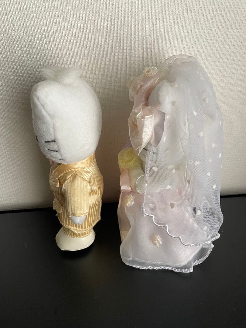 キティ ダニエル ウエディングドール ぬいぐるみ 結婚式
