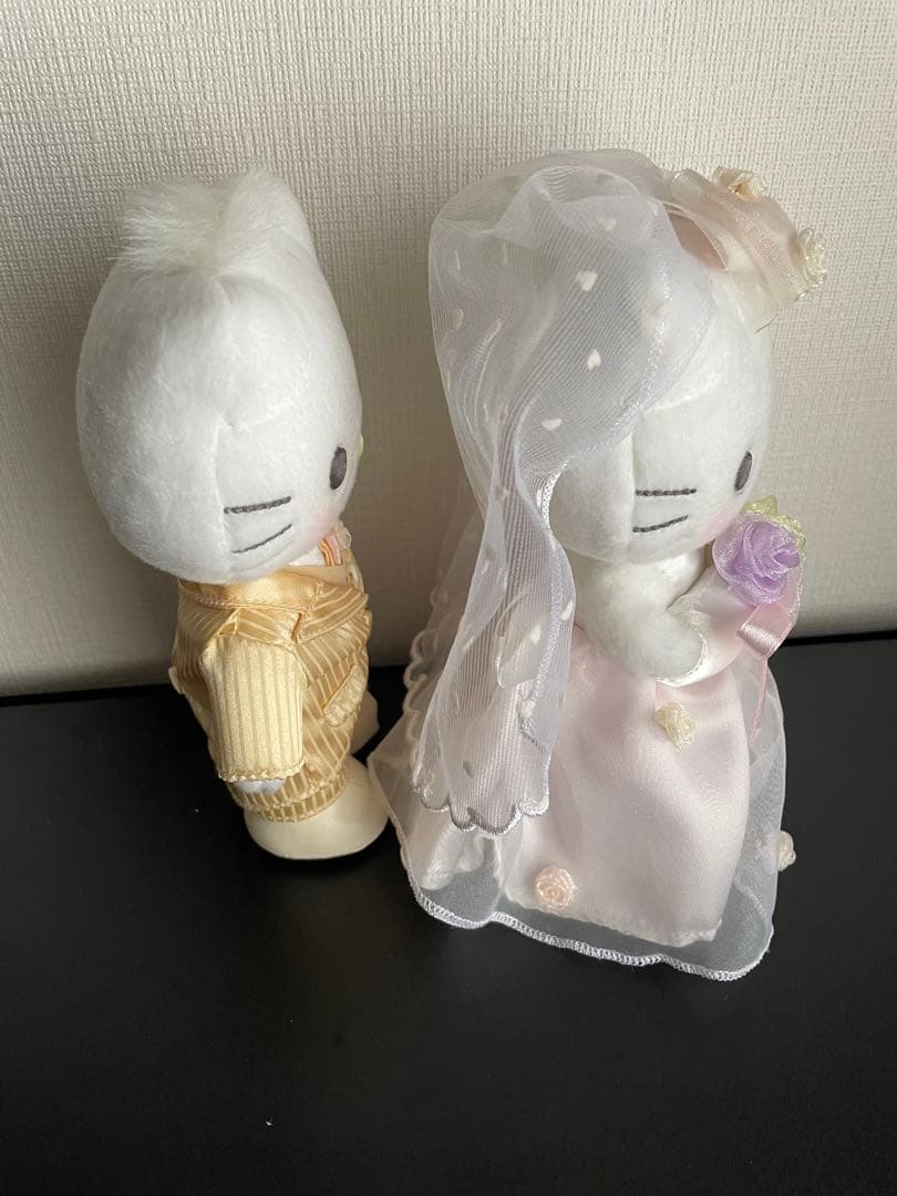 キティ ダニエル ウエディングドール ぬいぐるみ 結婚式