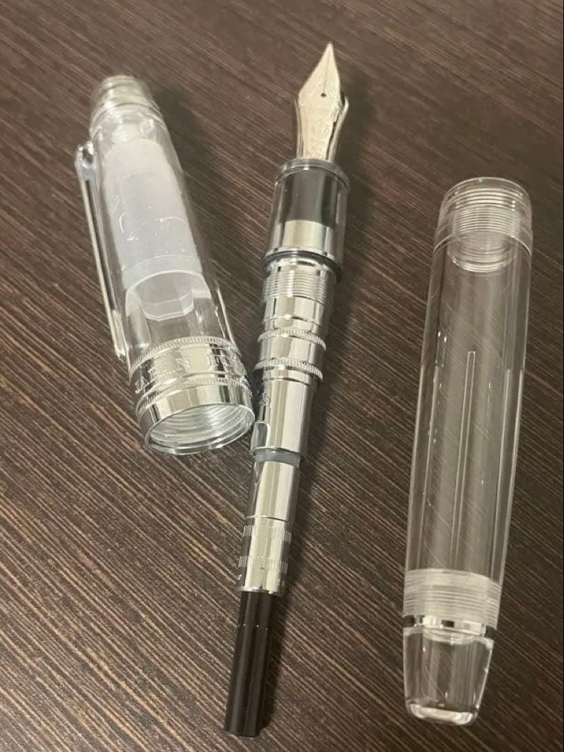 SAILOR 万年筆 プロフェッショナルギア 銀 KOPデモンストレーターモデル