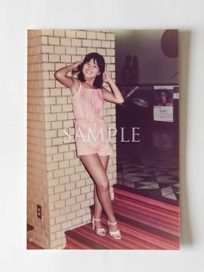 3枚）石野真子レア生写真VbセットC7420☆2024年製☆新品.未使用品