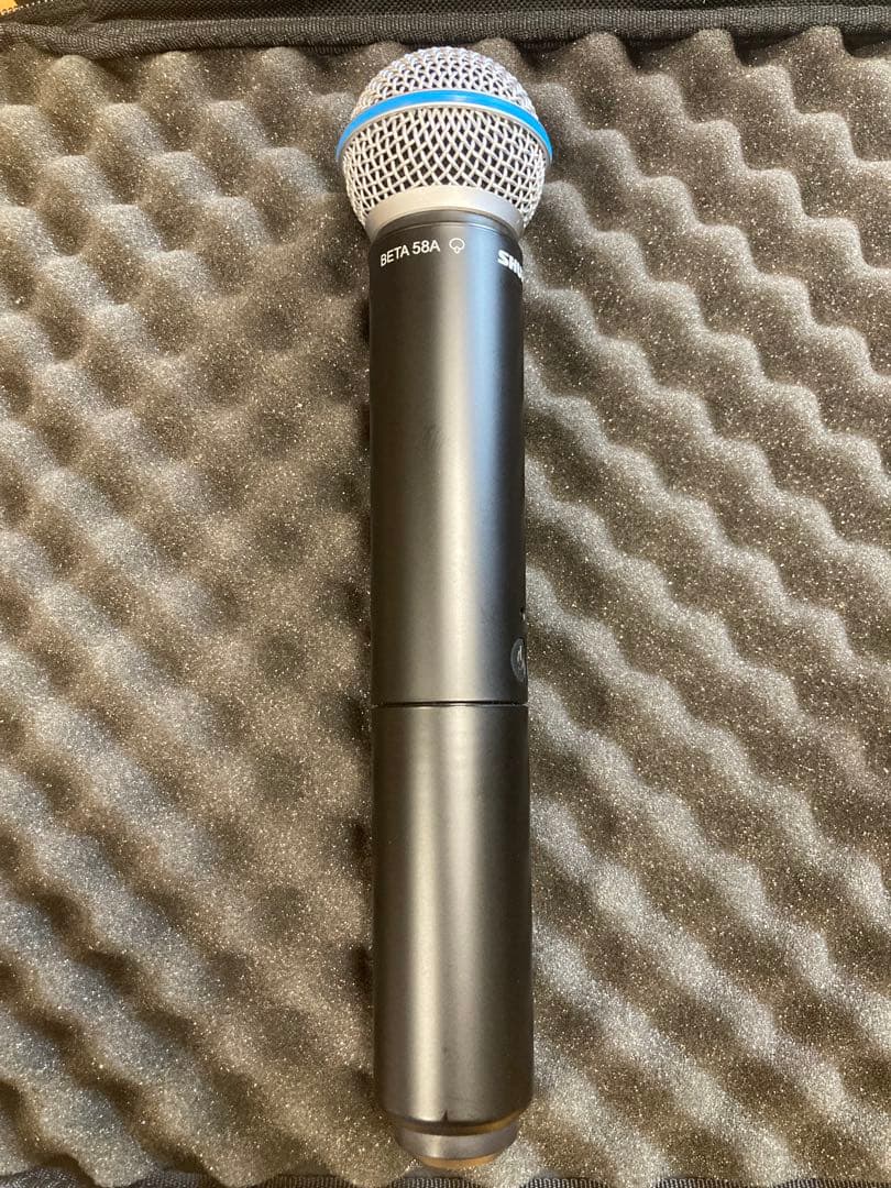 SHURE BLX24/BETA58A ワイヤレスマイク　ケース付き