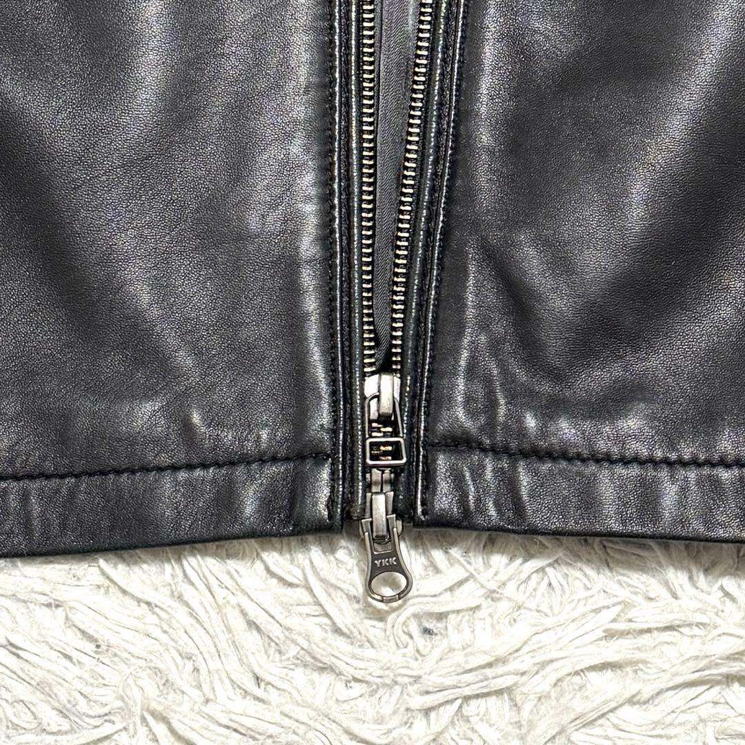 高級 A2 type シングルライダース ジャケット 36 BlueCross