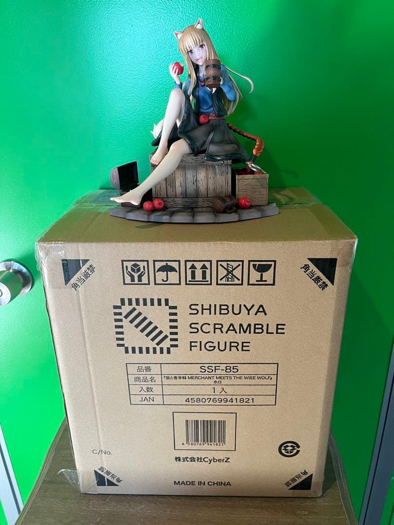 d*7様 狼と香辛料 ホロ フィギュア 渋谷スクランブル - メルカリ