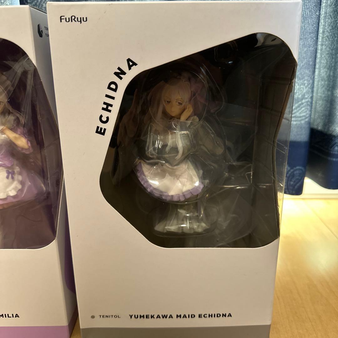 リゼロ　TENITOL 夢かわメイド エミリア　エキドナ　2点セット