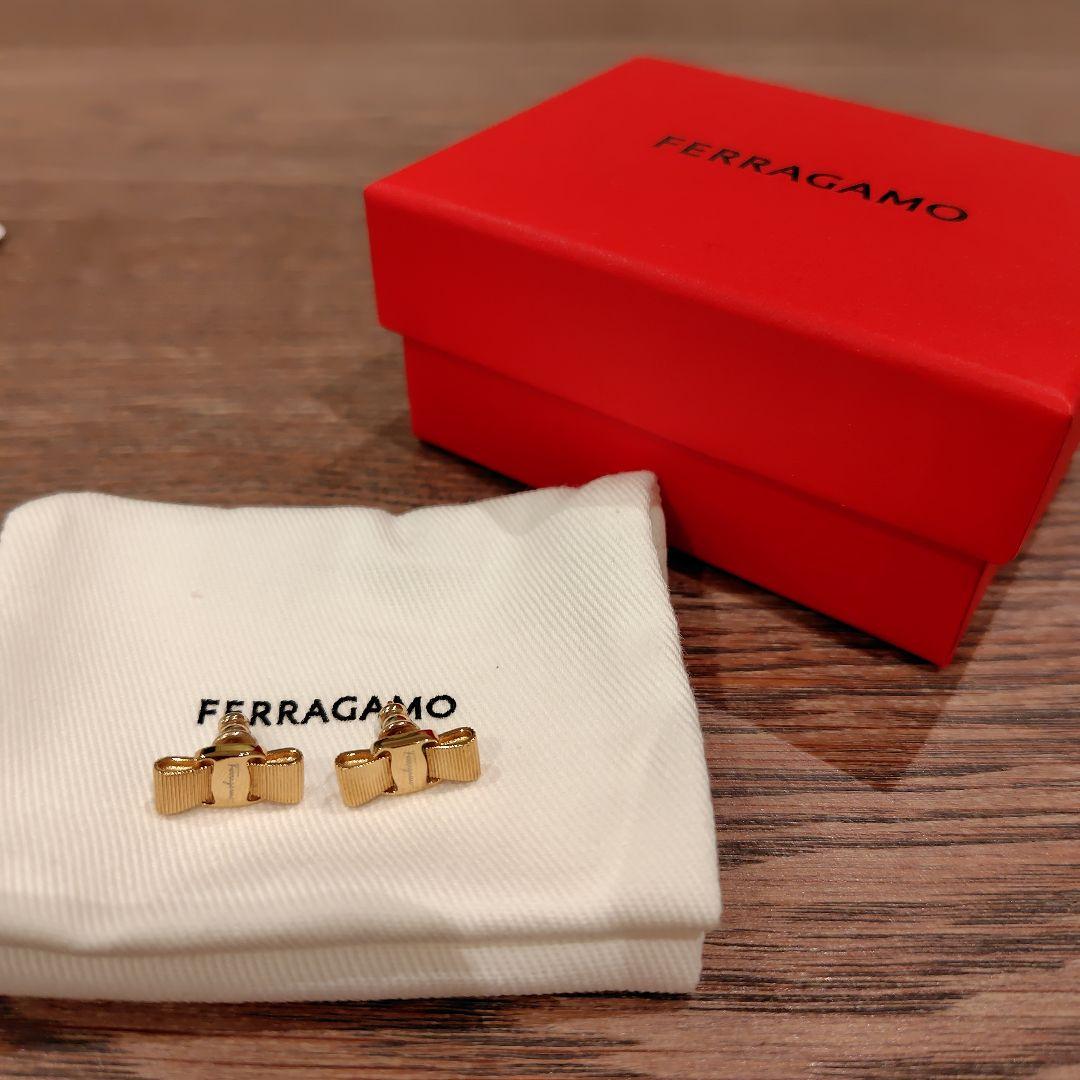 FERRAGAMO ヴァラ　ピアス　ゴールド 楽天市場】【最大2万円OFFクーポン対象・2/10～2/11限定】FERRAGAMO