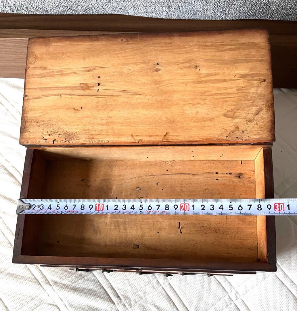 小物収納 木製 天然木 和風チェスト 3段チェスト 和室 書斎 収納 引出