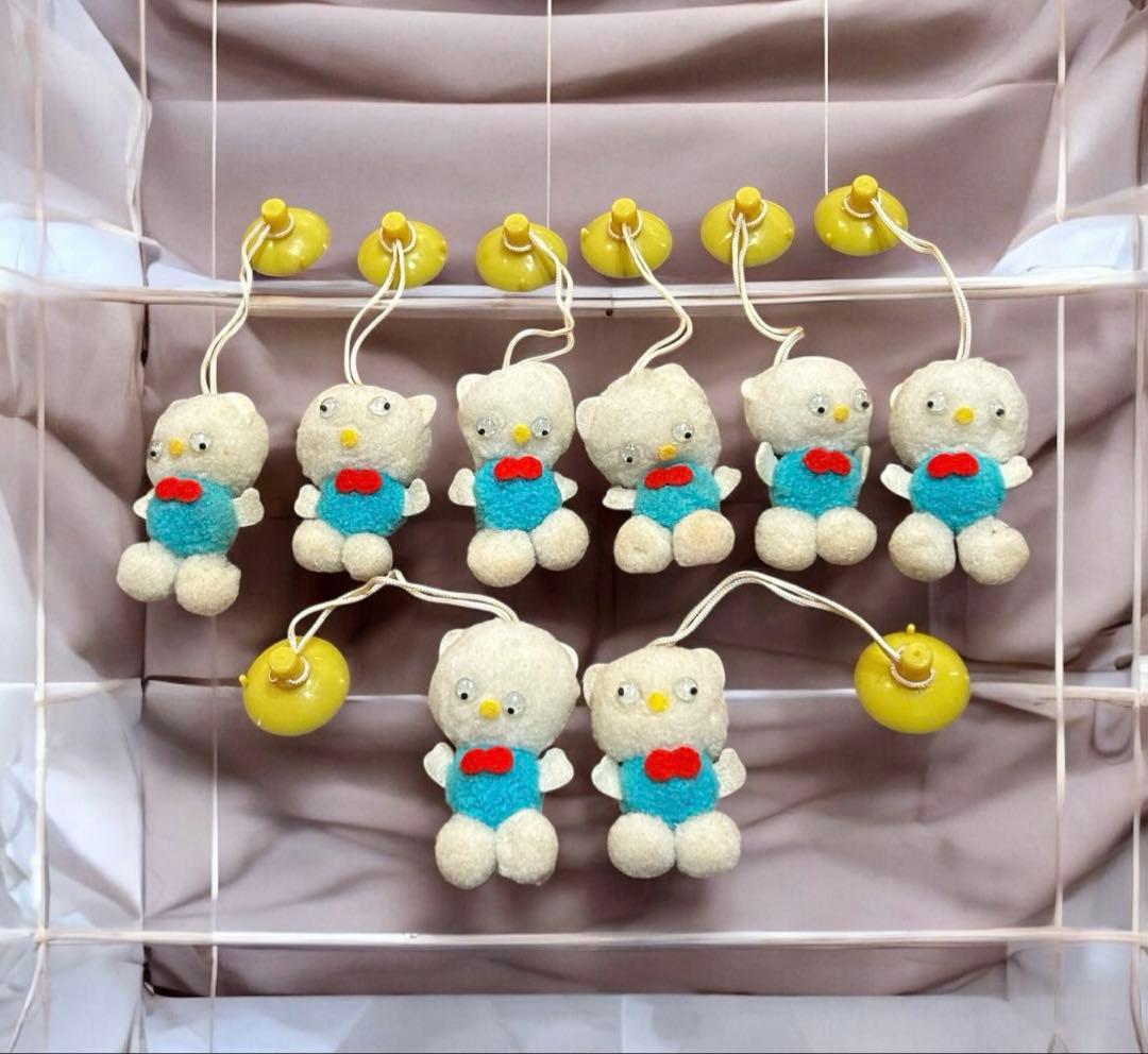 サンリオ　ハローキティ　フィギュア キーホルダー　希少　レトロ　廃盤　初期　8個