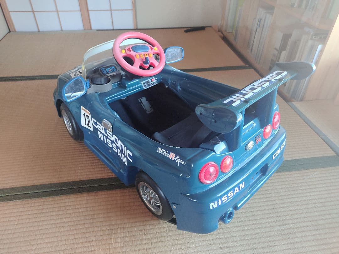 日産カルソニックキッズ電動カー（ジャンク品）