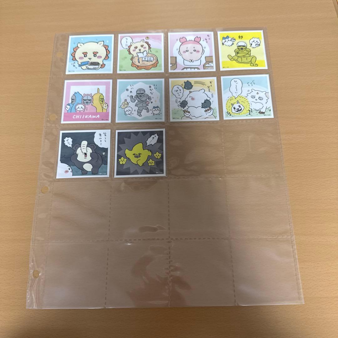 ちいかわ　ノベルティ　ステッカー　シール　まとめ　セット　レア　バラ売り不可