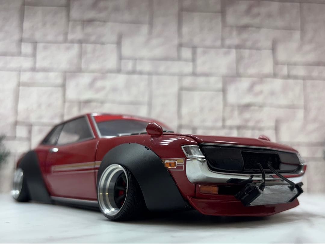 1/18ミニカー　オートアート　ダルマ　セリカ　ワークス　ワタナベ深リムカスタム