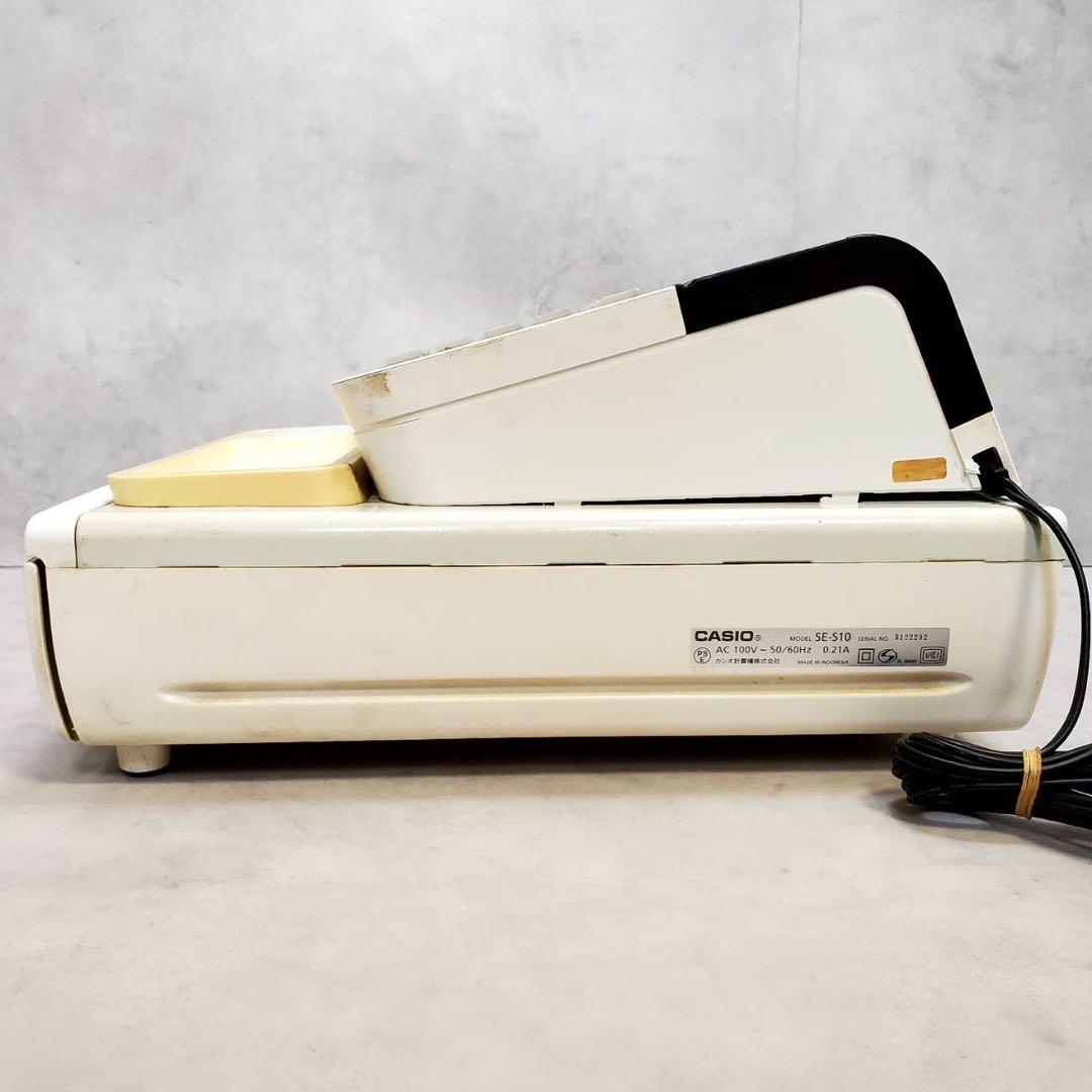動作良好】CASIO カシオ 電子レジスター SE-S10 鍵付き - メルカリ