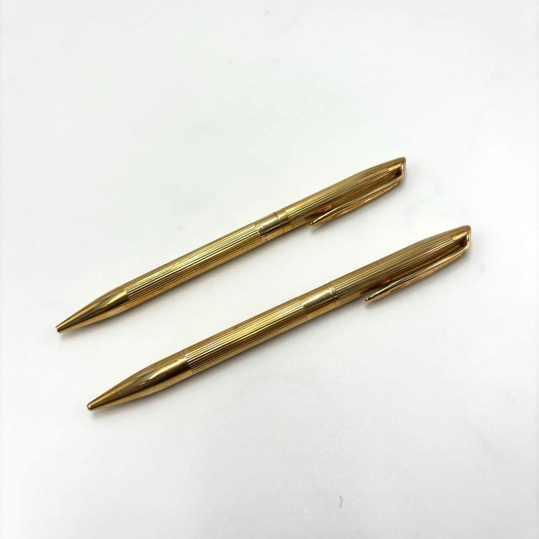 70s Tiffany ティファニー 14kゴールド ボールペン シャーペン