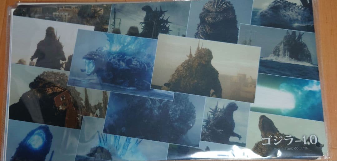 ゴジラ-1.0 トレカアイテムくじ ラバー プレイマット コンプリート