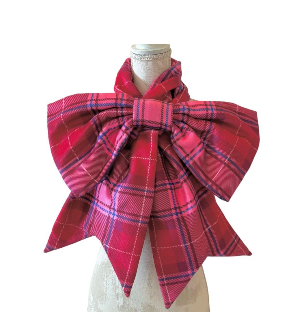 HEIHEI リボンマフラー RED