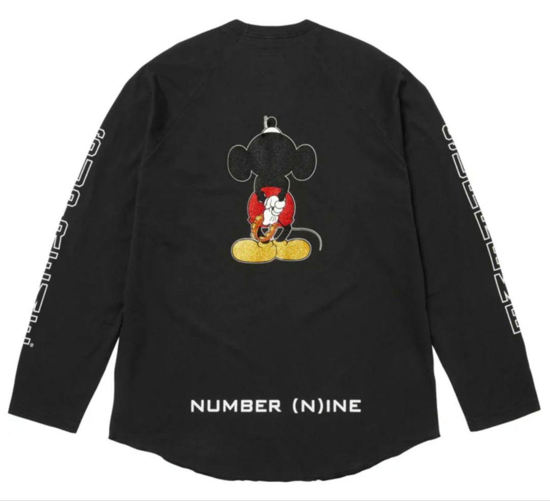 即発送 シュプリーム ナンバーナイン Mickey Raglan L/S Top - メルカリ