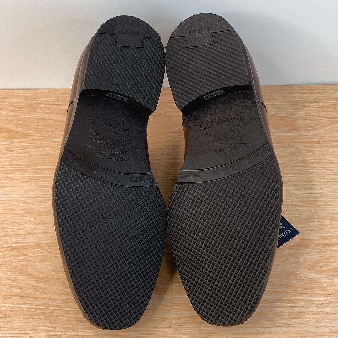 バーバリーズ ビジネスシューズ 革靴 靴 ブラウン サイズ 26.5㎝