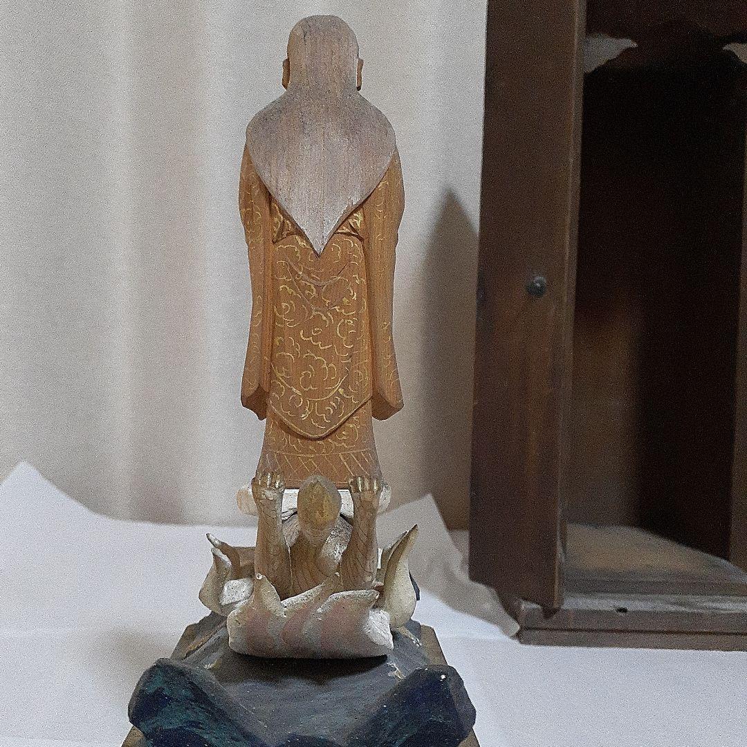 厨子【稲荷神】神像 仏像