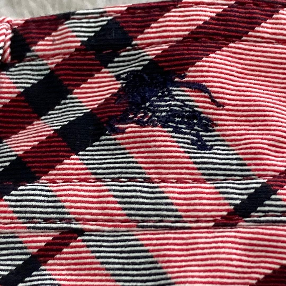 美品☆BURBERRY BLUELABEL キュロット　ノバチェック　ピンク　S