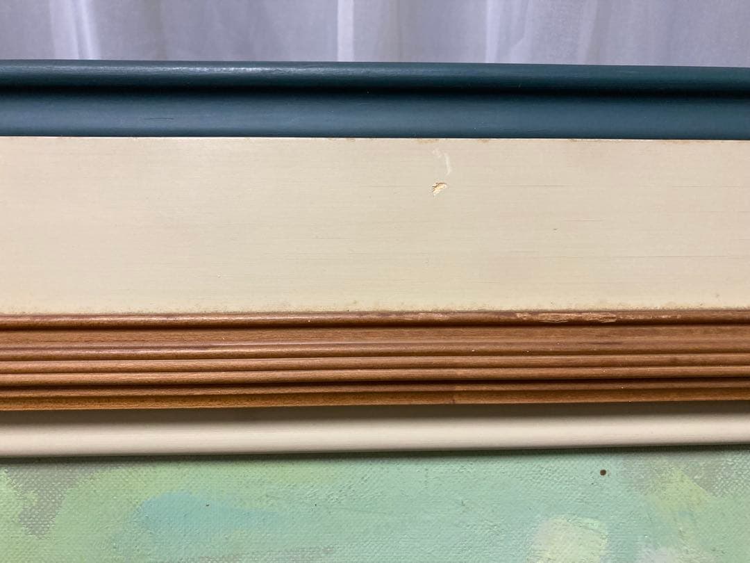 油彩 【ジャック・ソコル（J・Sokol）】仏人画家「Vendéeの村」F10号