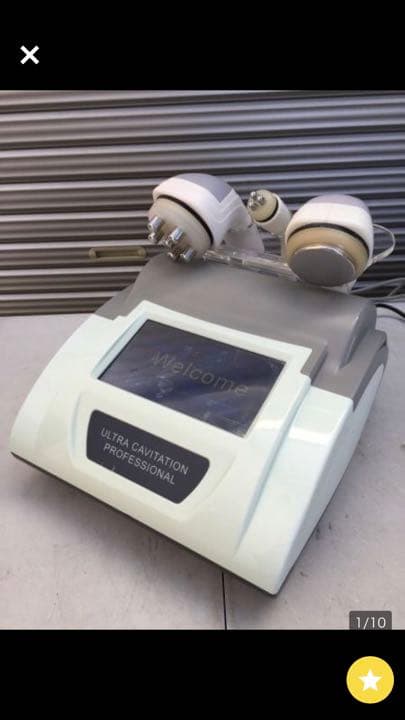 キャビテーション 6in1 超音波 ラジオ波 EMS 弱電流 キャビテーション