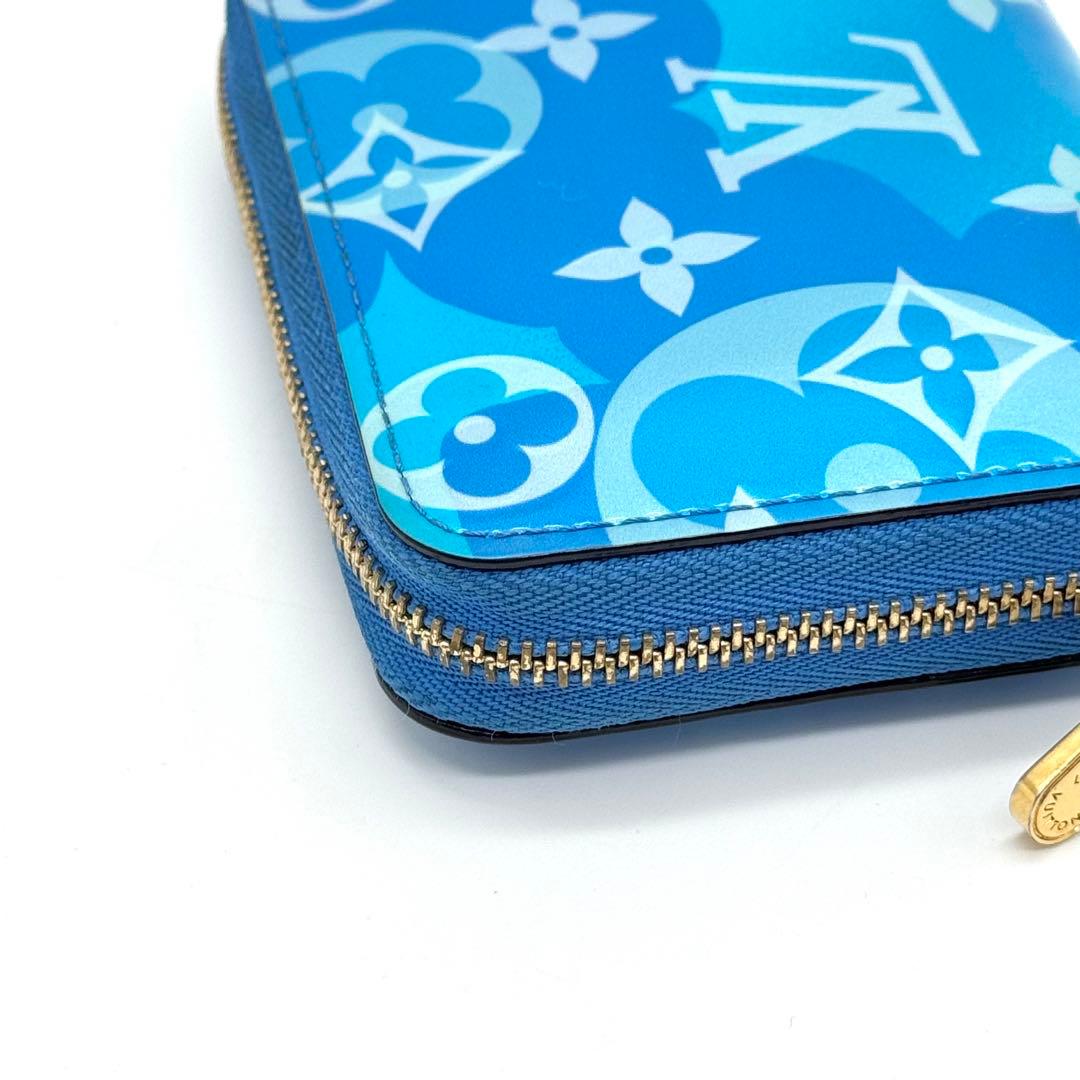 美品 ルイヴィトン M90587 モノグラム ヴェルニ フラワー パース