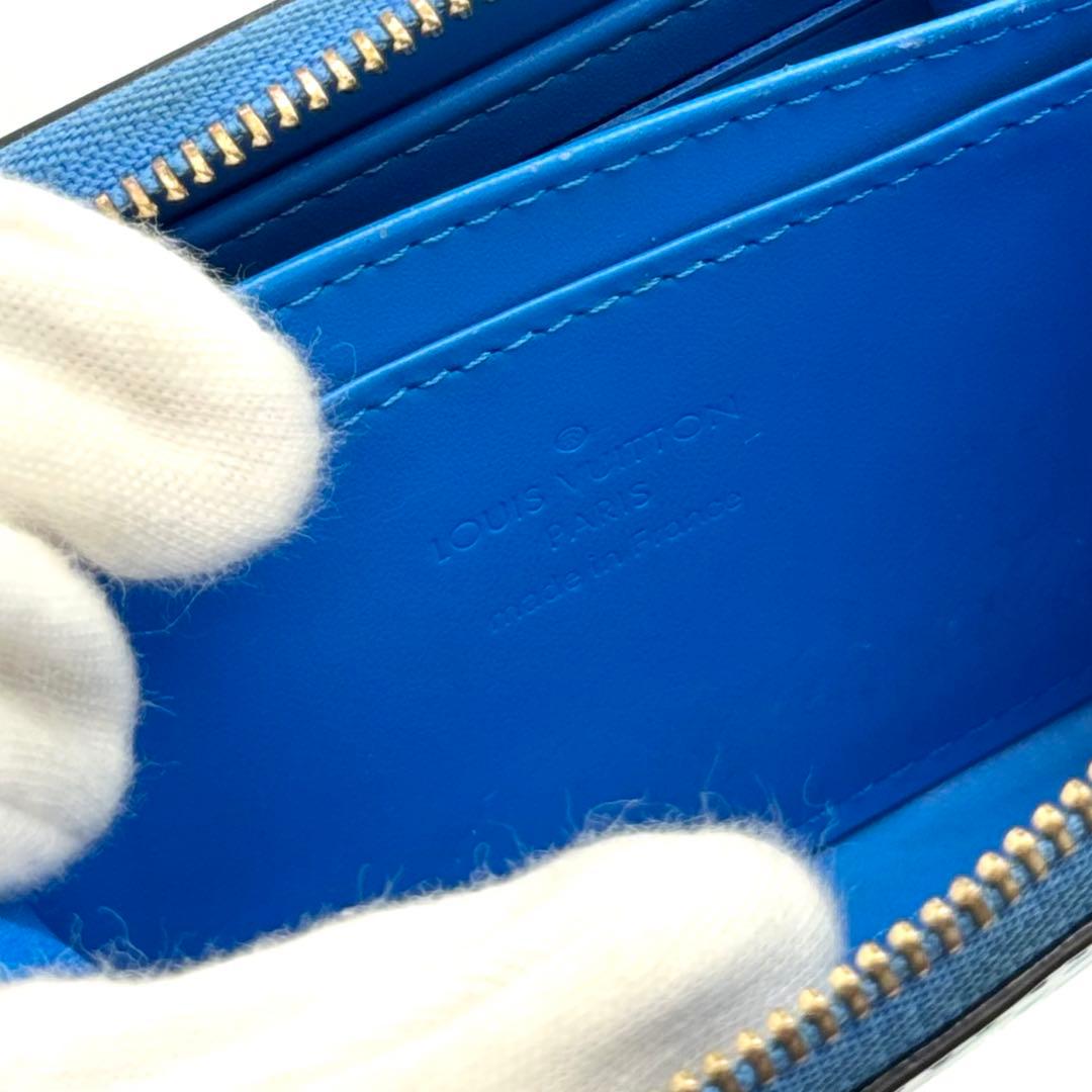 美品 ルイヴィトン M90587 モノグラム ヴェルニ フラワー パース