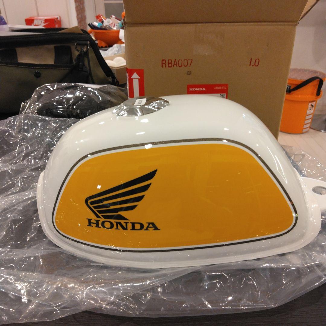 モンキー AB27 ■ 純正 新品 　タンク プラズマイエロー 黄 Y141 Honda モンキー プラズマイエロー【4905083111277】｜青島文化教材社