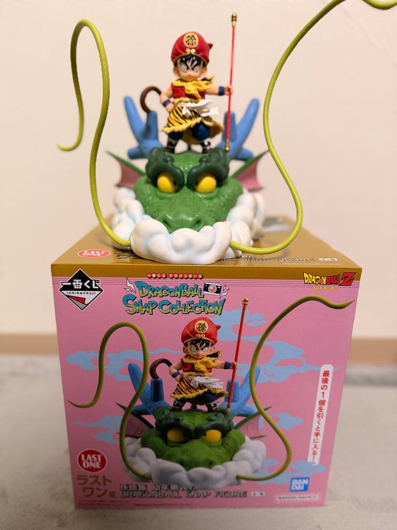 一番くじ ドラゴンボール スナップコレクション ラストワン賞 孫悟飯 フィギュア