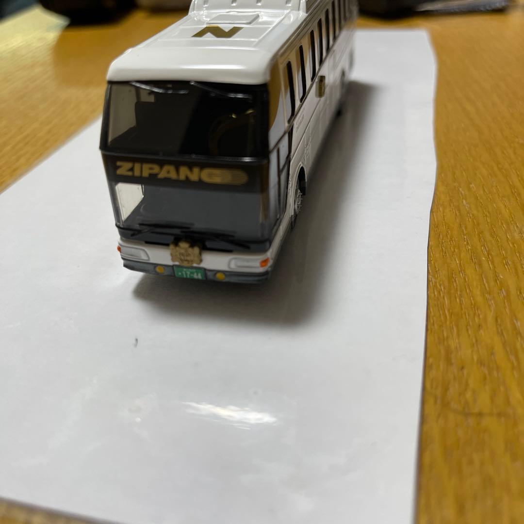 ZIPANGバス ミニカー ホワイト76/1スケール