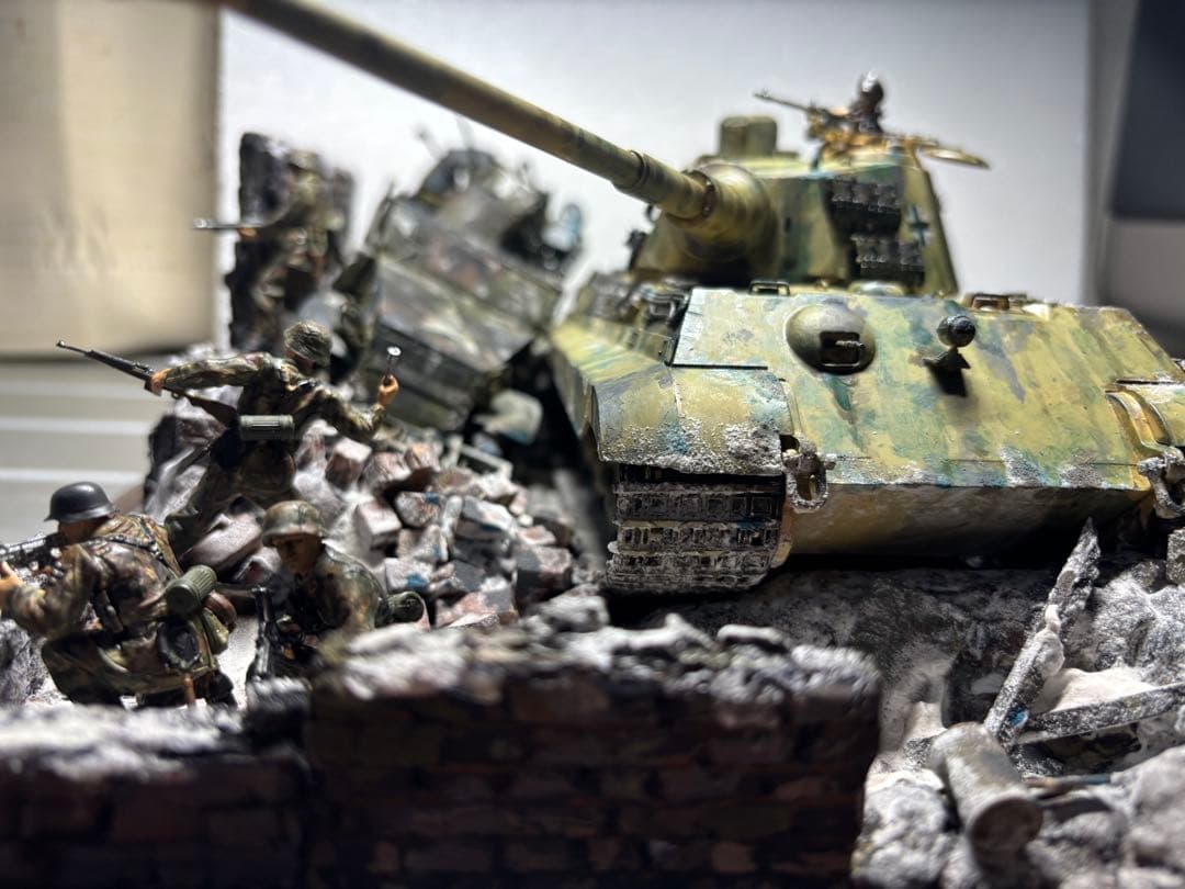 キングタイガー　M16ハーフトラック　歩兵