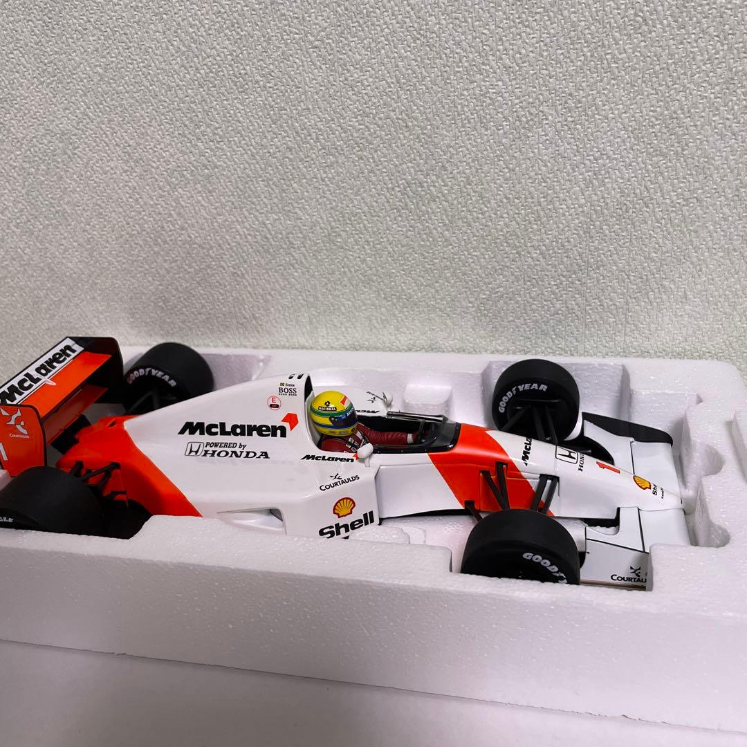 ミニチャンプス 1/18 F1 マクラーレン MP4/7A セナ リペイント