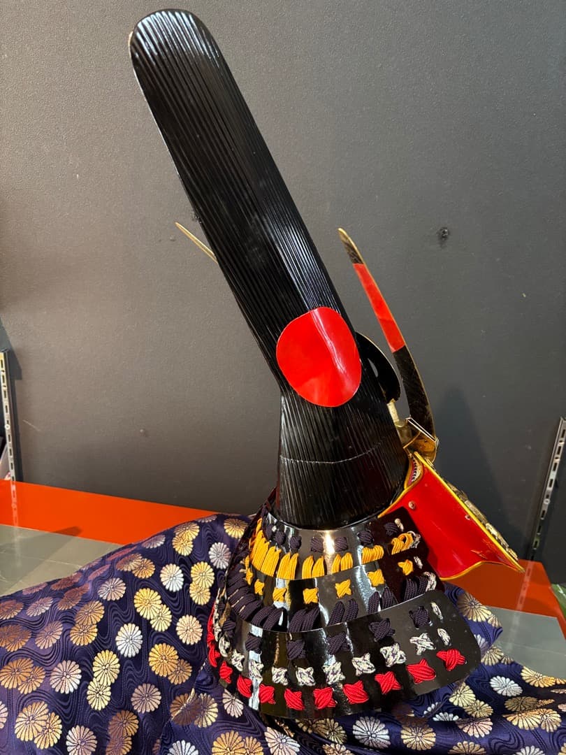 値下げ！ 鹿皮本造り　加藤清正公　特製兜　鉄製総重量6.7キロ　傾奇者　勝ち兜