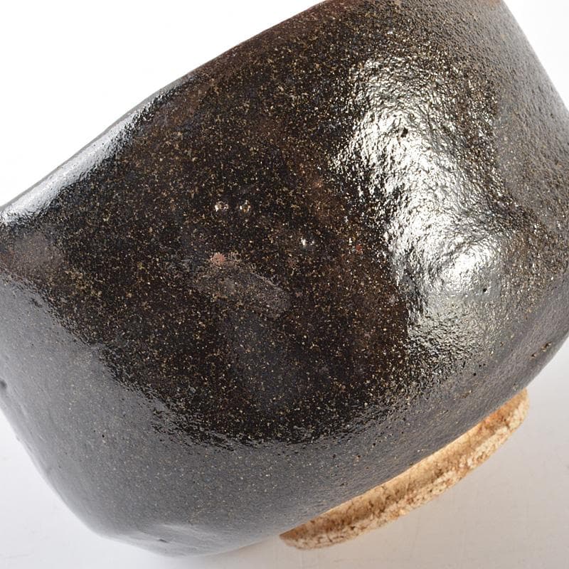 茶道具　十一代楽吉左衛門　慶入造　黒楽茶碗　時代箱　M　R6402