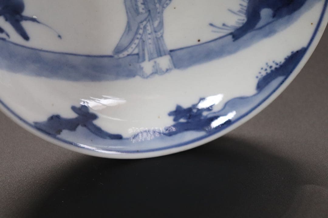 中国 明時代 染付仕女紋小皿 送料込み0908 - メルカリ