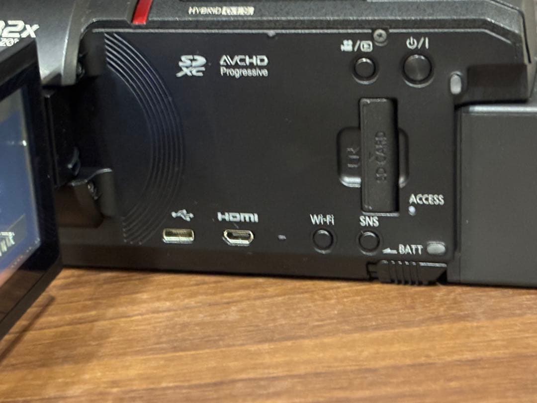 Panasonic HC-VX2MS-K 4Kビデオカメラ ブラック