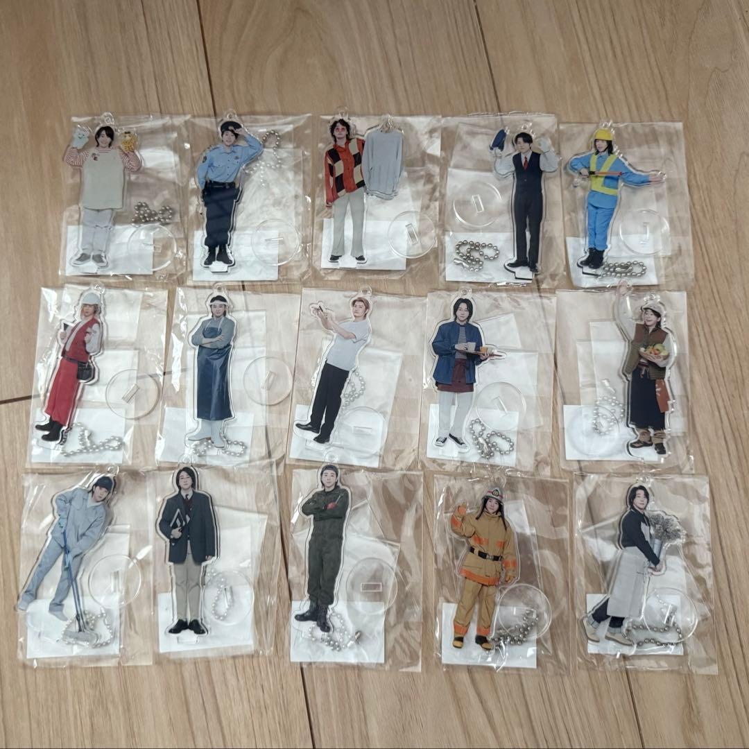 フルコンプ「ライラック」アクリルキーホルダー全15種類セット ミセス