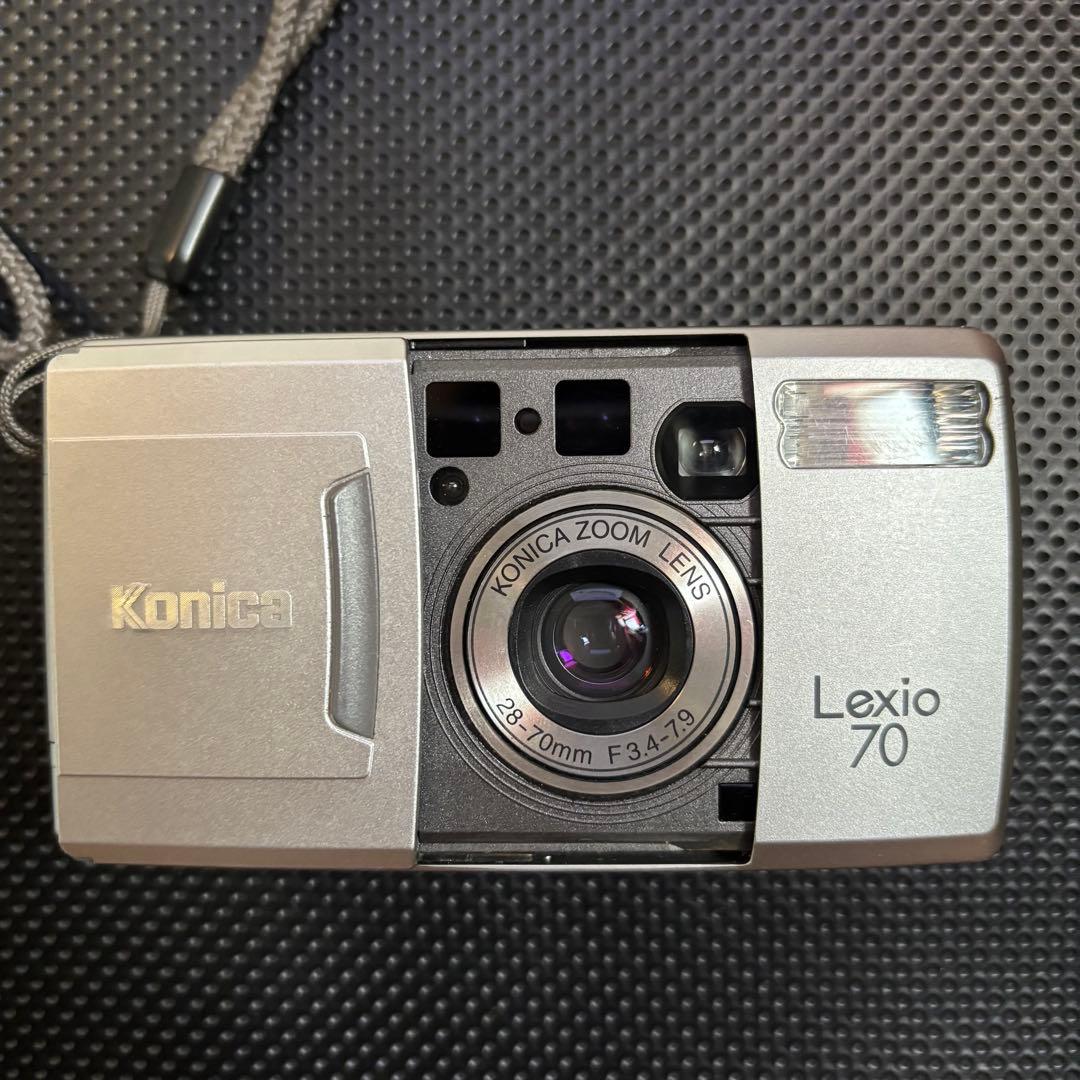 ⌘完動品！ 作例あり、電池付き！ Konica Lexio 70⌘ ⌘完動品！