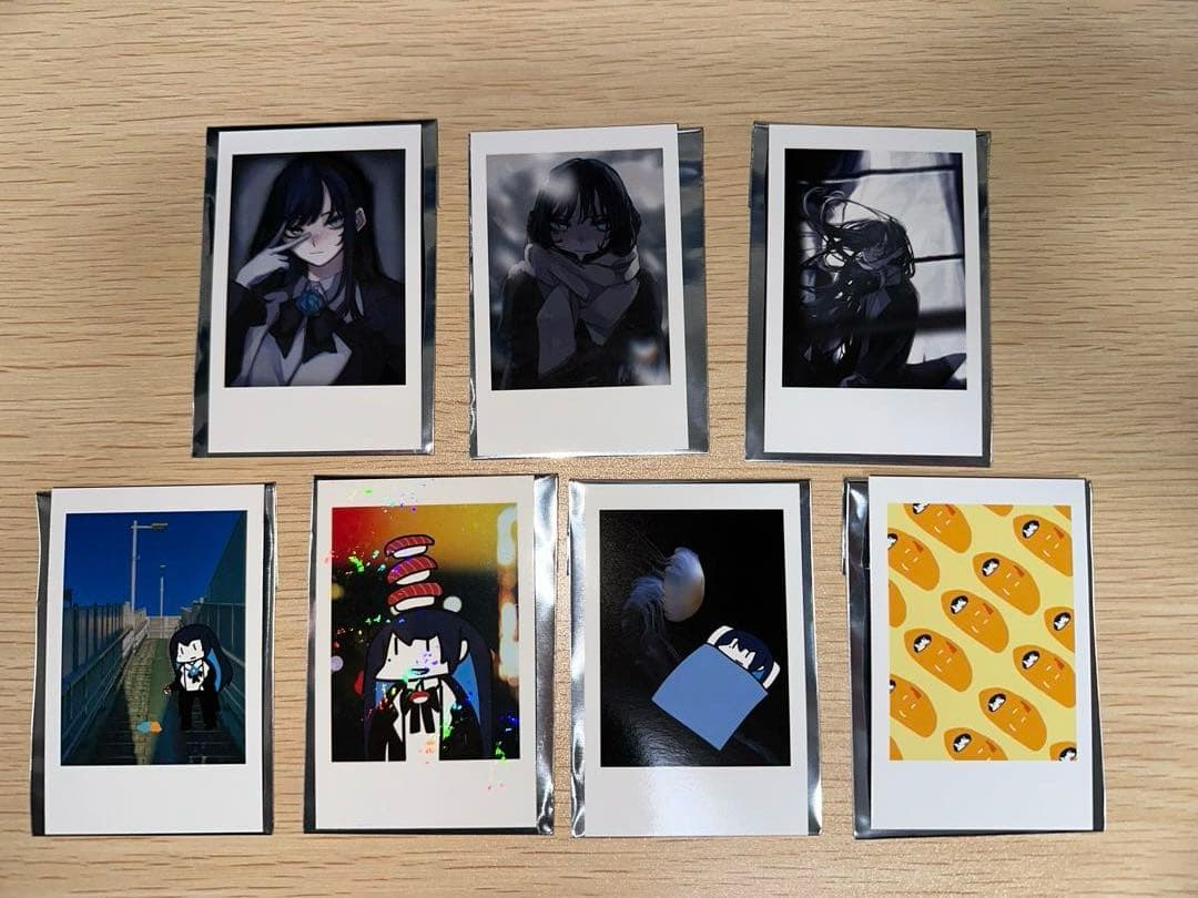 Ado チェキ風トレーディングカード 蜃気楼 7種 シークレット有