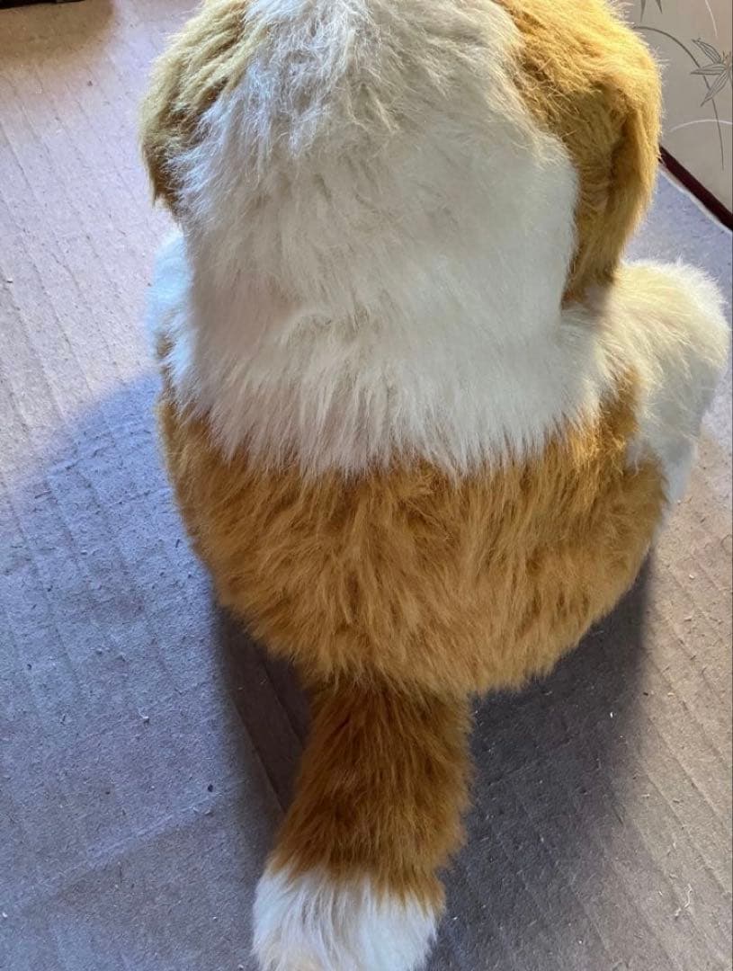 特大セント・バーナードぬいぐるみ 60センチ　レトロ