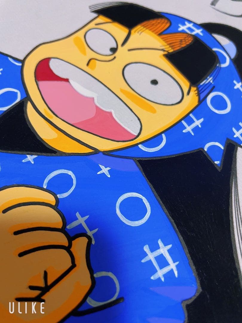 忍たま乱太郎　直筆サイン色紙　きり丸　落第忍者乱太郎