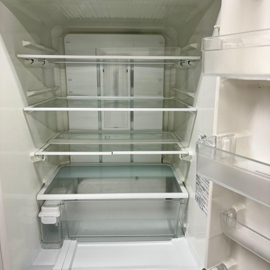 582TOSHIBA　大型冷蔵庫　375L　小型　家庭用　ガラスパネル　自動製氷