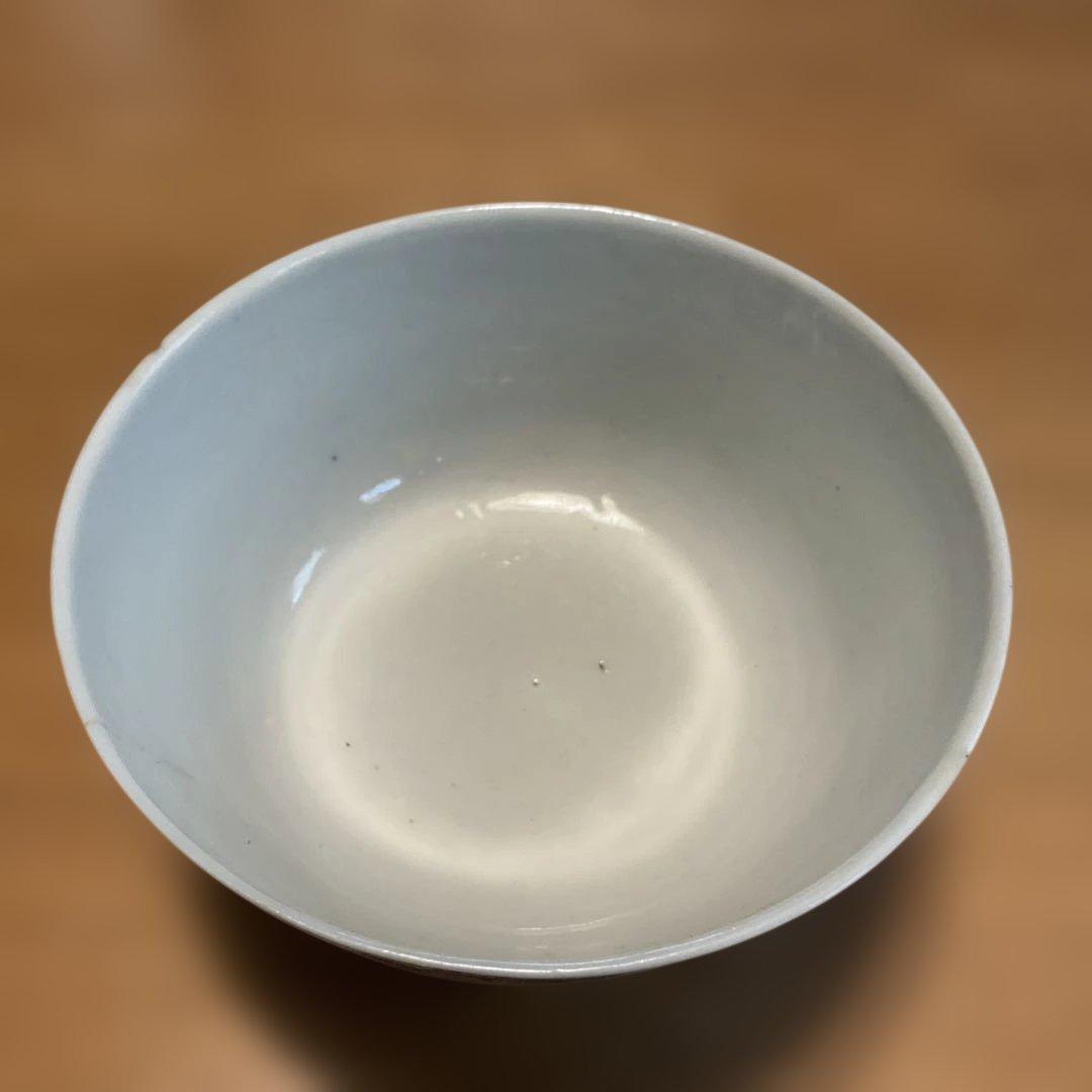 花と鳥の絵柄の陶器茶碗,中国清朝同治年 - メルカリ