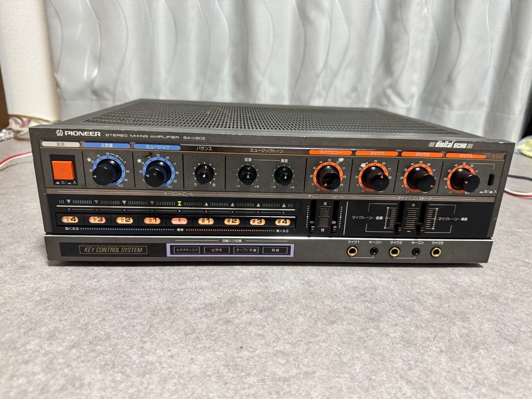 Pioneer ステレオミキシングアンプ SA-V20II音出し確認済み パイオニア ステレオミキシングアンプ SA-V20Ⅱ